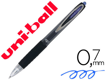 Bolígrafo uni-ball Signo UMN-207 tinta gel azul